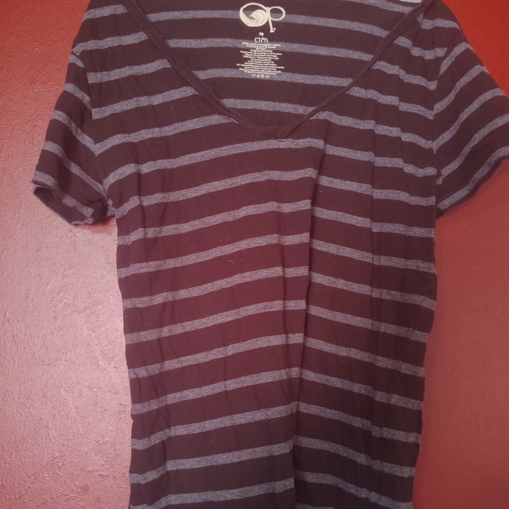 Deep v-neck T-shirt